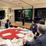 安井様からの来賓あいさつ