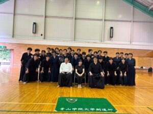 青山学院大学剣道部2024年夏合宿