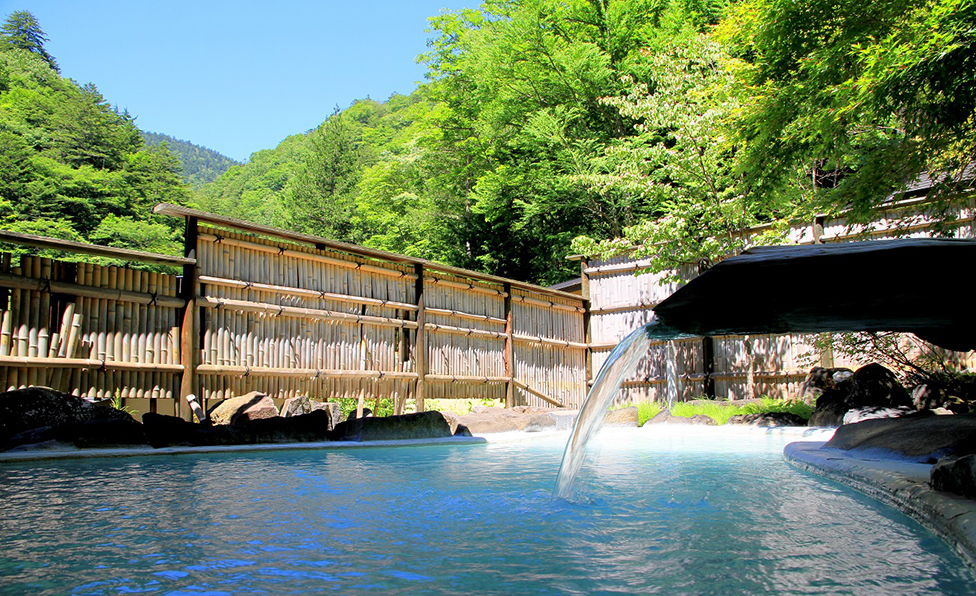 白骨温泉<br />
湯元齋藤旅館